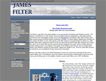 Tablet Screenshot of jamesfilter.com